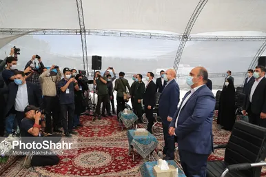 آغاز عملیات حفاری خط ۳ و ۴ مترو مشهد با حضور محمدباقر قالیباف