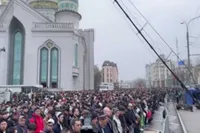 ویدئو | اقامه نماز عیدسعیدفطر در روسیه (یکم فروردین ۱۴۰۵)