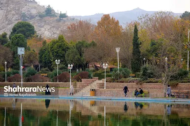 طبیعت پاییزی بوستان های مشهد