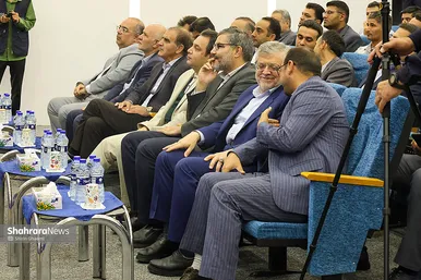 آیین آغاز عملیات اجرایی دوربرگردان غربی و اصلاح هندسی بزرگراه هاشمی رفسنجانی مشهد