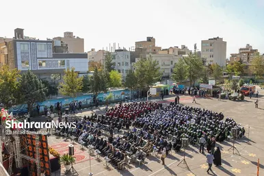 «زنگ مهر»؛ آیین بازگشایی مدارس مشهد در سال تحصیلی ۱۴۰۳