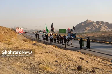 گزارش تصویری | زائران پیاده امام رضا(ع)