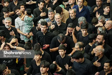 گزارش تصویری | تعزیه دوازدهم محرم در حسینیه کرمانی های مشهد