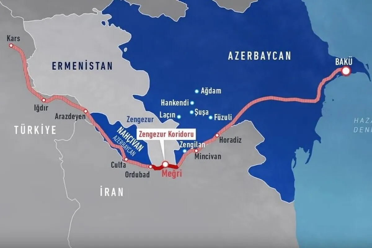 یک تحلیلگر مسائل غرب آسیا: «دالان زنگزور» برای ایران بسیار حیاتی و اثرگذار است | ایران باید برای جلوگیری از اجرای این توافق اقدام کند