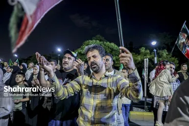 گزارش تصویری | رونمایی از المان «غدیر» در مشهد
