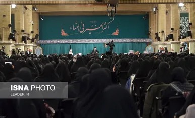دیدار جمعی از بانوان فرهیخته کشور با مقام معظم رهبری