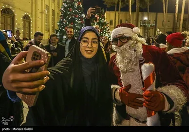 حال و هوای کلیسای وانک در آستانه سال نو میلادی