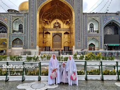 گزارش تصویری | حال و هوای بارانی حرم امام رضا (ع) (۱۹ اسفند ۱۴۰۳)