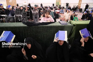 مراسم احیای ناشنوایان در حرم مطهر امام رضا(ع)