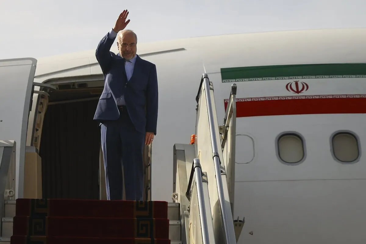 بازگشت قالیباف و هیئت پارلمانی به ایران از سفر ۳ روزه عراق