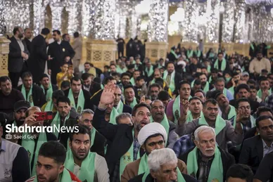 گزارش تصویری | تشرف کارگران زیارت‌اولی معادن کشور به بارگاه منور امام رضا (ع)