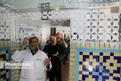 عکس| مراسم احیاء شب نوزدهم ماه رمضان در حرم مطهر رضوی (۱۱ فروردین ۱۴۰۳)