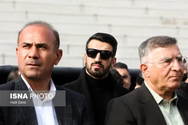 پیکر ملیکا محمدی به استادیوم آزادی رفت