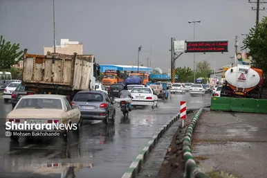 گزارش تصویری | بارش باران بهاری در مشهد (۲۶ فروردین ماه ۱۴۰۴)
