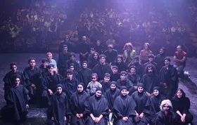 اجرای تئاتر &laquo;سیاه کژدم&raquo; در  در سالن تئاتر شهر پارک ملت
