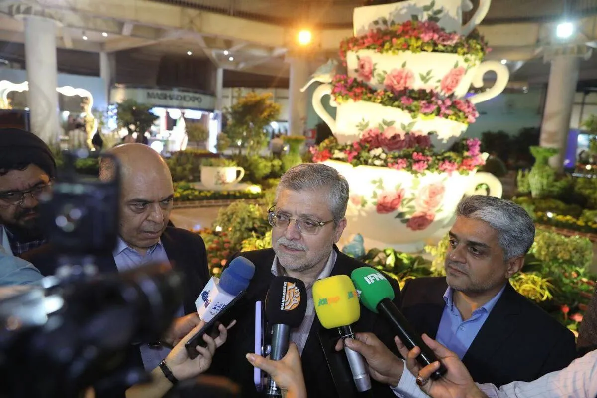 توسعه صادرات گل‌های شاخه‌ای، امسال برای اولین‌بار در نمایشگاه گل‌وگیاه مشهد