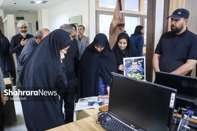 گزارش تصویری | بازدید مدیران استانی و شهری از روزنامه شهرآرا به مناسبت روز خبرنگار - ۳