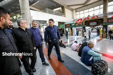گزارش تصویری | موج بازگشت زائران از مشهد در پایانه مسافربری امام رضا(ع)