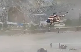 هشت نیروی طالبان در سقوط هلیکوپتر در بدخشان افغانستان جان باختند