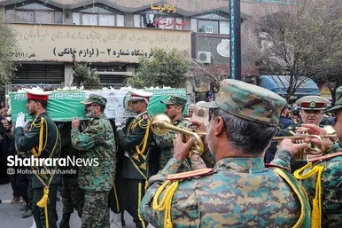 گزارش تصویری | مراسم تشییع پیکر «شهید خموشی» از شهدای حادثه تروریستی تفتان
