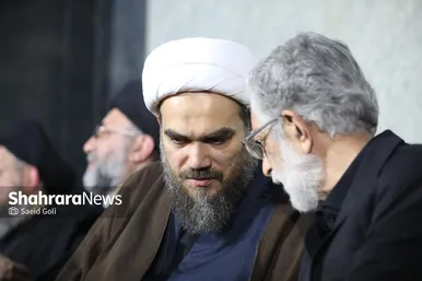 گزارش تصویری | مراسم بزرگداشت رهبر شهید ایران در حرم مطهر امام رضا (ع)