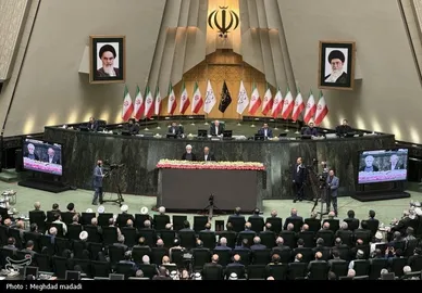 عکس‌هایی از مراسم تحلیف رئیس جمهور