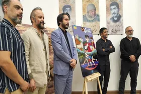 رونمایی از پویانمایی &laquo;کشتی&zwnj;گیران&raquo; با حضور علیرضا دبیر