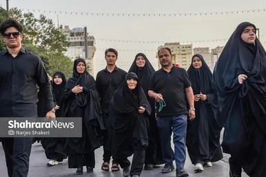 گزارش تصویری | مراسم جاماندگان اربعین حسینی در مشهد