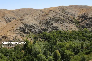 سایه خشکسالی بر سر طبیعت کلاته آهن