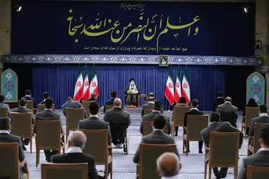 دیدار قهرمانان المپیک و پارالمپیک ایران در بازی‌های ۲۰۲۰ توکیو با رهبر معظم انقلاب