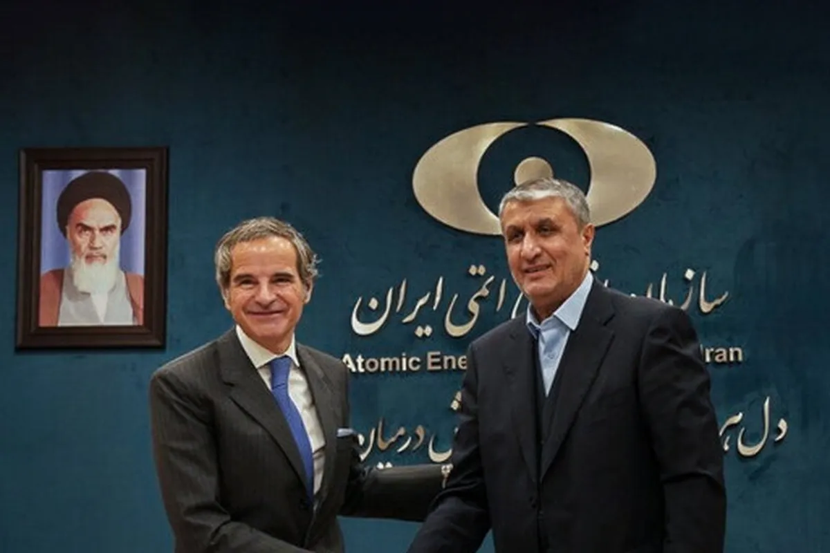 رئیس سازمان انرژی اتمی با گروسی دیدار و گفتگو کرد (۲۴ آبان ۱۴۰۳)