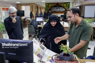 گزارش تصویری | بازدید مدیران استانی و شهری از روزنامه شهرآرا به مناسبت روز خبرنگار