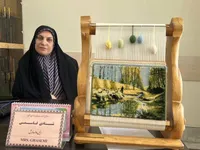 ۷۰ درصد بافندگان فرش دستباف بانوان هستند