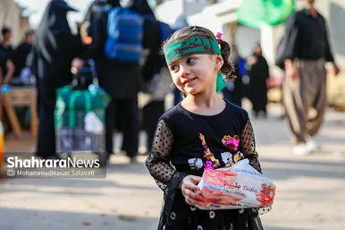 گزارش تصویری | فرشته‌های کوچک مسیر عاشقی