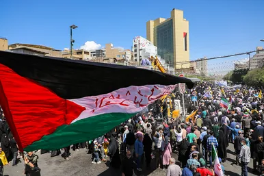 راهپیمایی روز قدس در مشهد