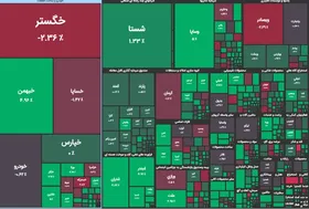 شاخص کل بورس امروز ۲۴ فروردین ماه ۱۴۰۱ | &nbsp;بورس سبزپوش شد