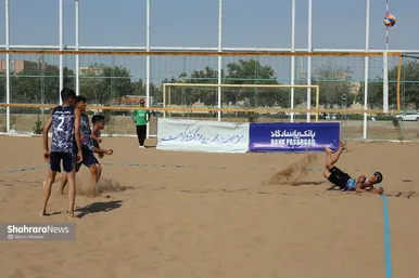 گزارش تصویری | مسابقات والیبال ساحلی قهرمانی مردان کشور در مشهد
