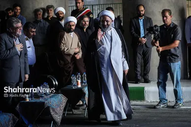 افتتاح تقاطع غیرهمسطح حضرت قمر بنی‌هاشم(ع) در مشهد