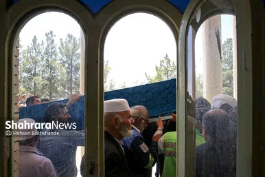 تشییع و تدفین پیکر عثمان محمدپرست در خواف