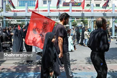 گزارش تصویری | مراسم جاماندگان اربعین حسینی در مشهد (۲)