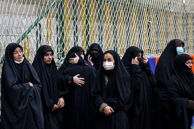 آئین تشییع و تدفین «شهید گمنام» در دانشکده شهید منتظری مشهد