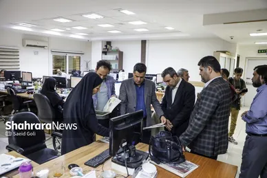 گزارش تصویری | بازدید خبرنگاران استان قزوین از مؤسسه شهرآرا