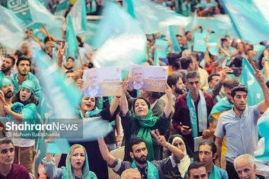 عکس‌هایی از سفر انتخاباتی «مسعود پزشکیان» به مشهد