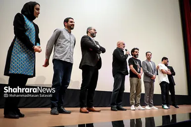 اکران فیلم سینمایی مصلحت با حضور عوامل فیلم در مشهد