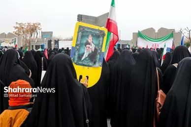گزارش تصویری | تجمع دانشجویان مشهد در حمایت از پاسخ ایران به تجاوز آمریکایی - صهیونیستی به کشور (۱۲ اسفند ۱۴۰۴)