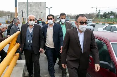 بازدید مسئولان شهری و استانی از اقدامات مدیریت شهری مشهد در بهار ۱۴۰۱