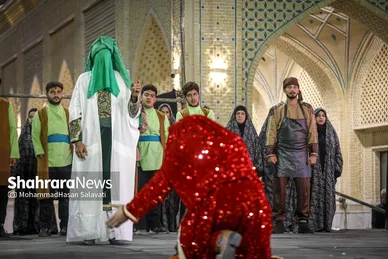 گزارش تصویری | نمایش آئینی «آسمان هشتم»