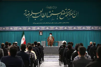 دیدار نخبگان و استعدادهای برتر علمی با رهبر معظم انقلاب