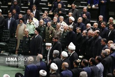 عکس‌هایی از آغاز مجلس دوازدهم توسط هیئت رئیسه سنی
