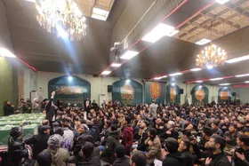 وداع مشهدی&zwnj;ها با ۵ شهید مدافع حرم از لشکر فاطمیون + فیلم
